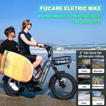 Load image into Gallery viewer, Fucare Libra Electric Bike , All Terrain, Fat Tire 20" 4.0" 750W 15Ah 31Mph 48V