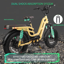 Load image into Gallery viewer, Fucare Libra Electric Bike , All Terrain, Fat Tire 20" 4.0" 750W 15Ah 31Mph 48V
