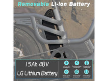 Load image into Gallery viewer, Fucare Libra Electric Bike , All Terrain, Fat Tire 20" 4.0" 750W 15Ah 31Mph 48V